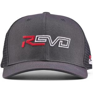 imageAbu Garcia Mens Standard Revo Logo Trucker Black Charcoal
