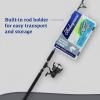 imageShakespeare Catch More Fish Spinning Reel and Fishing Rod Combo with KitStriper
