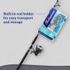 imageShakespeare Catch More Fish Spinning Reel and Fishing Rod Combo with KitSurfPier 8ft