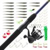 imageShakespeare Catch More Fish Spinning Reel and Fishing Rod Combo with KitCrappie